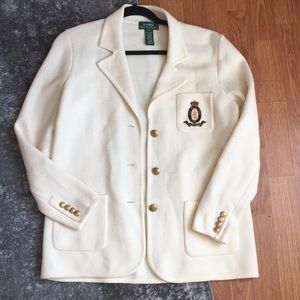 Vintage Ralph Lauren Sweater Blazer